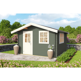 aufbewahrungsbox mit rollen Fahrbare BIG BOX Palettenbox - 1200 x 800 x H 915 mm - 4 Lenkrollen - Gummilaufbelag - schwarz Holzart:Kirschbaum main image 1
