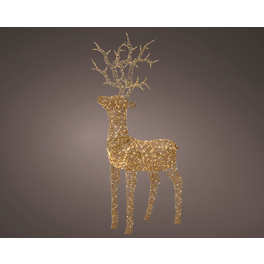 Weihnachts-Lichterkette Mit Blüten – Batteriebetrieben, 2m, Warmweiß, Für Baum & Deko