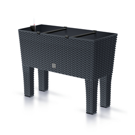 Prosperplast Beton Bowl Blumentopf – 37x37x21,8 Cm – Kunststoff-Pflanzkübel Im Beton-Look