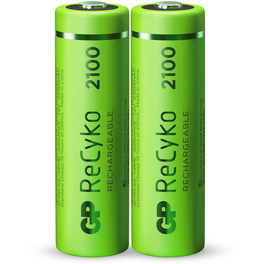 AA Akku »ReCyko«, 2100 mAh, 1,2V, 2 Stück