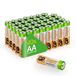 AAA Batterie »GP Alkaline Super«, 1,5V, 40 Stück