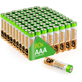 AAA Batterie »GP Alkaline Super«, 1,5V, 80 Stück