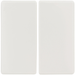 Abdeckung SE, W/W, Quadro, Weiß