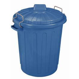 Curver Mülleimer Deco Bin 65 L – Rechteckig, Aus 100% Recyceltem Kunststoff, Weiß