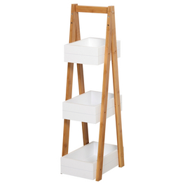 Ablage, BxHxT: 21 x 81 x 30 cm, weiß
