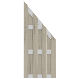 Abschlusselement »JUMBO«, Holz-Polymer-Werkstoffe (WPC), HxL: 179 x 179 cm cm Abschlusselement »JUMBO«, Holz-Polymer-Werkstoffe (WPC), HxL: 179 x 179 cm cm