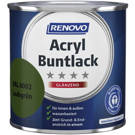 Acryl Buntlack glänzend, laubgrün RAL 6002