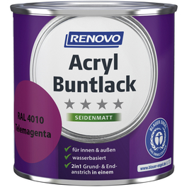 Acryl Buntlack seidenmatt, telemagenta RAL 4010 Acryl Buntlack seidenmatt, telemagenta RAL 4010