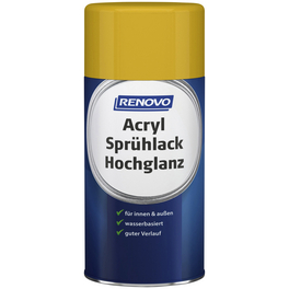 Acryl Sprühlack hochglänzend, rapsgelb RAL 1021