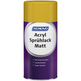 Acryl Sprühlack matt, rapsgelb RAL 1021