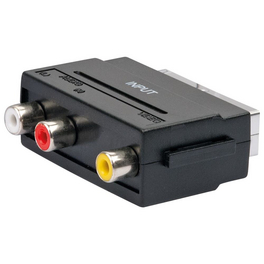 Adapter, Schwarz, Kunststoff, AV-Übertragungen