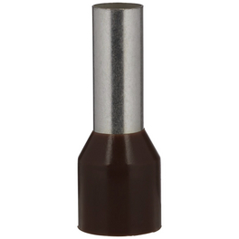 Aderendhülsen, Metall/Kunststoff, verzinnt, Ø 0,8 cm