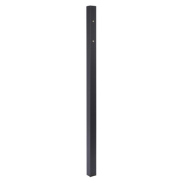 Anschlagpfosten, Breite: 6 cm, geeignet für Gartentor (einflügelig), Aluminium
