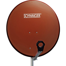 Antenne, ALU SAT-Spiegel 80,0 cm, ziegelrot