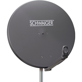 Antenne, Alu-Spiegel 88 cm anthrazit
