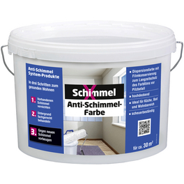 Anti-Schimmelfarbe, weiß, 5 l, 30 m²