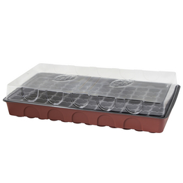 Anzucht-Set, Polystyrol (PS), geeignet für: Kokosquelltabs bis 36mm Anzucht-Set, Polystyrol (PS), geeignet für: Kokosquelltabs bis 36mm