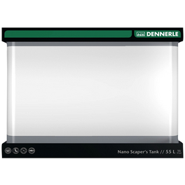 Aquarium, Nano Scaper's Tank, 55l, Abdeckscheibe inkl. Haltern, wärmeisolierende Sicherheits-Unterlage Aquarium, Nano Scaper's Tank, 55l, Abdeckscheibe inkl. Haltern, wärmeisolierende Sicherheits-Unterlage
