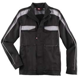 Arbeitsjacke »EVO«, grau/schwarz, Polyester/Baumwolle, Gr. M
