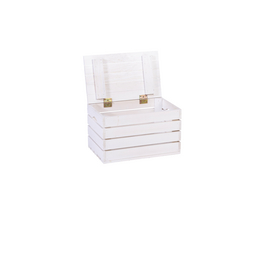 Aufbewahrungsbox, BxHxL: 37 x 30 x 50 cm, weiß