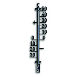 Außen-Thermometer, Breite: 10 cm, Metall
