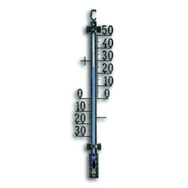 Außen-Thermometer, Breite: 6,5 cm, Metall