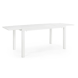 Ausziehtisch »Hilde«, BxHxL: 77 x 75 x 140 cm, Tischplatte: Aluminium