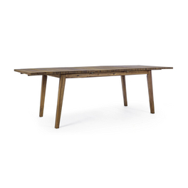 Ausziehtisch »Varsavia«, BxHxL: 90 x 76 x 180 cm, Tischplatte: Akazienholz