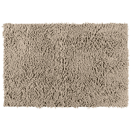 Badematte »Chenille«, sandfarben, 50 x 80 cm Badematte »Chenille«, sandfarben, 50 x 80 cm