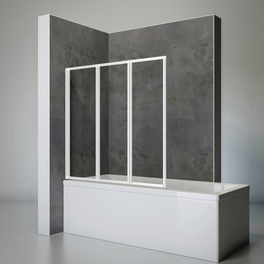 Badewannenfaltwand »Komfort«, B x H: 127 x 140 cm Badewannenfaltwand »Komfort«, B x H: 127 x 140 cm