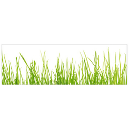 Badrückwand »Gras«, BxH:140 cm x 45 cm, grün