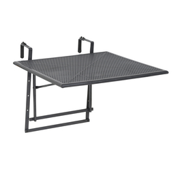 Balkonhängetisch »Toulouse«, BxT: 70 x 88 cm, Gestell aus Stahl, eisengrau