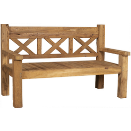 Bank, 3-Sitzer, BxHxT: 163 x 99 x 82 cm Bank, 3-Sitzer, BxHxT: 163 x 99 x 82 cm