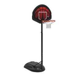 Basketballanlage »Alabama«, BxHxT: 80 x 225 x 58 cm, schwarz/rot