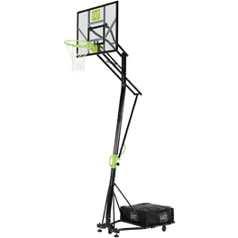 Basketballkorb, 117 x 365 cm, Stahl, grün/schwarz