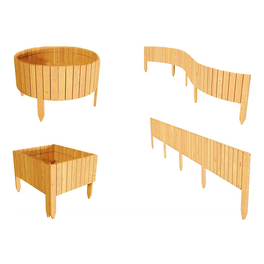 Beeteinfassung »Rollborder II«, Kiefernholz, HxL: 20 x 203 cm