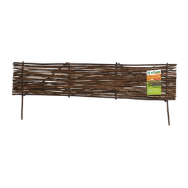 Beeteinfassung, weidenholz, 35 cm