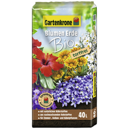FLORAGARD Blumenerde Bio, fr Balkon-, Kbel-, Zimmerpflanzen, torffrei -  hagebau.de