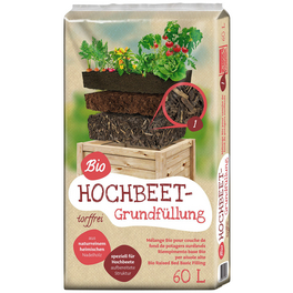 Bio Hochbeet-Grundfüllung Braun 60 l