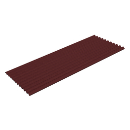 Bitumenwellplatte, BxL: 830 x 2000 mm, Bitumen, rot