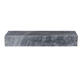 Blockstufe »Pandora Blue«, LxBxH: 100 x 35 x 15 cm, Kalkstein, blau/grau