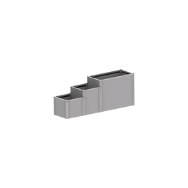 Blumenkasten »DaVinci«, BxHxT: 250 x 77 x 59 cm, Metall Blumenkasten »DaVinci«, BxHxT: 250 x 77 x 59 cm, Metall