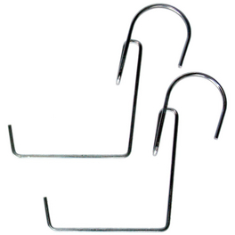 Blumenkastenhalter Stahl, silberfarben, 1 Stück