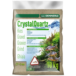 Bodengrund »Kristall-Quarzkies«, 10 kg, natur weiss