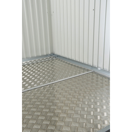 Bodenplatte »Neo«, BxL: 213,5 x 325,5 cm, silberfarben Bodenplatte »Neo«, BxL: 213,5 x 325,5 cm, silberfarben