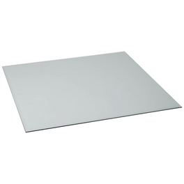 Bodenplatte, viereckig, BxL: 100 x 100 cm, Stärke: 8 mm, transparent