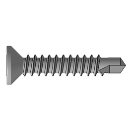 Bohrschraube, ØxL: 4,2 x 22 mm, Aluminium, 100 Stück
