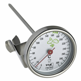 Bratenthermometer, Breite: 5,1 cm, Edelstahl