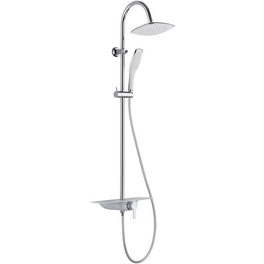 Brause-Set »Waterway«, Höhe: 11,3 cm, weiß/chromfarben