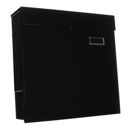 Briefkasten »Udine«, schwarz, Stahl, (B x H:) 37 x 37 cm
